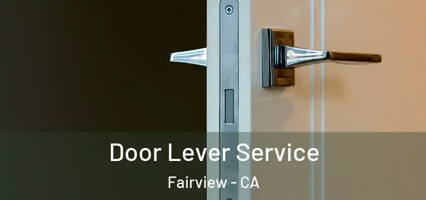  Door Lever Service Fairview - CA